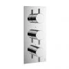 Crosswater MPRO Triple Concealed Thermostatic Shower Valve - Chrome - PRO2000RC 2 Crosswater MPRO Triple Concealed Thermostatic Shower Valve - Chrome - PRO2000RC -ShowerLux Shop PRO2000RC PN