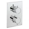 Crosswater - Chrome MPRO Crossbox 1 Outlet Trim & Levers Finishing Kit 1 Crosswater - Chrome MPRO Crossbox 1 Outlet Trim & Levers Finishing Kit -ShowerLux Shop PROCB1000LBPC P1