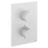 Crosswater - Matt White MPRO Crossbox 2 Outlet Multi-flow Trim & Levers Finishing Kit 2 Crosswater - Matt White MPRO Crossbox 2 Outlet Multi-flow Trim & Levers Finishing Kit -ShowerLux Shop PROCB1000LBPW P 2