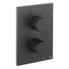 Crosswater - Matt Black MPRO Crossbox 3 Outlet Trim & Levers Finishing Kit 1 Crosswater - Matt Black MPRO Crossbox 3 Outlet Trim & Levers Finishing Kit -ShowerLux Shop PROCB2500LBPM P1