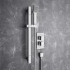 Monza Square Twin Concealed Thermostatic Shower Valve + Slider Rail Kit -ShowerLux Shop PZSVPK prod1