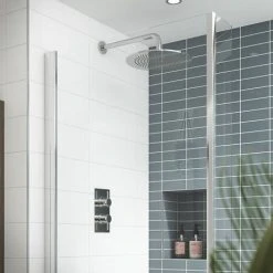 Nuie Quest Rectangular Concealed Thermostatic Twin Shower Valve - QUEV51 7 Nuie Quest Rectangular Concealed Thermostatic Twin Shower Valve - QUEV51 -ShowerLux Shop QUEV51 d2 460