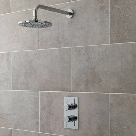 Nuie Quest Rectangular Concealed Thermostatic Twin Shower Valve - QUEV51 4 Nuie Quest Rectangular Concealed Thermostatic Twin Shower Valve - QUEV51 - Image 2