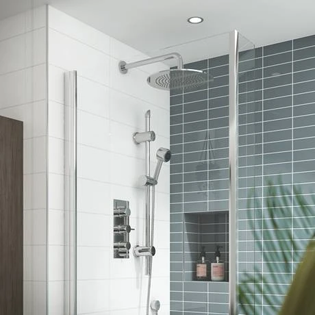 Ultra Quest Rectangular Concealed Thermostatic Triple Shower Valve - QUEV53 6 Ultra Quest Rectangular Concealed Thermostatic Triple Shower Valve - QUEV53 - Image 4