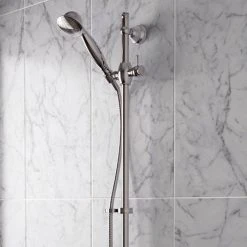 Bristan - Regency Thermostatic Surface Mounted Shower Valve with Adjustable Riser - R2-SHXAR-C -ShowerLux Shop R2 SHXAR C.ai1 460