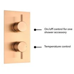 Arezzo Brushed Bronze Round Shower Package with Concealed Valve + Head 12 Arezzo Brushed Bronze Round Shower Package with Concealed Valve + Head -ShowerLux Shop RD2BZPK d4 460