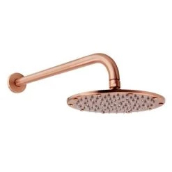 Arezzo Rose Gold Round Shower Package with Concealed Valve + Head -ShowerLux Shop RD2RGPK detail6 460