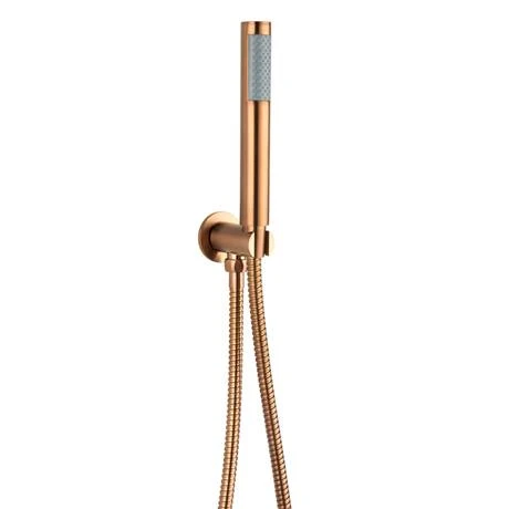 Arezzo Brushed Bronze Round Thermostatic Shower Pack with Head + Handset 7 Arezzo Brushed Bronze Round Thermostatic Shower Pack with Head + Handset - Image 5