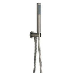Arezzo Gunmetal Grey Round Thermostatic Shower Pack with Head + Handset -ShowerLux Shop RD4GMPK d4 460
