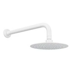 Arezzo Matt White Round Thermostatic Shower Pack with Head + Handset 12 Arezzo Matt White Round Thermostatic Shower Pack with Head + Handset -ShowerLux Shop RD4MWPK d4 460