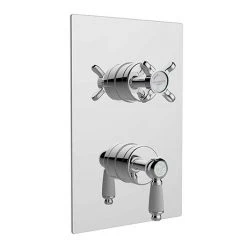 Bristan - Renaissance Thermostatic Recessed Dual Control Shower Valve - RS2-SHCVO-C
