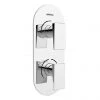 Bristan - Sail Thermostatic Recessed Dual Control Shower Valve - SAI-SHCVO-C -ShowerLux Shop SAI SHCVO C P