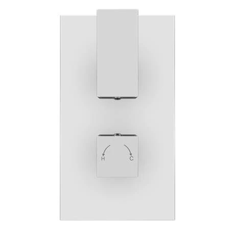 Summit Twin Concealed Thermostatic Shower Valve - Chrome 7 Summit Twin Concealed Thermostatic Shower Valve - Chrome - Image 5