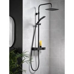 Triton Push Button Thermostatic Shower Mixer - Matte Black - PBDIVBLK 11 Triton Push Button Thermostatic Shower Mixer - Matte Black - PBDIVBLK -ShowerLux Shop SFXPBDIVBLK D4 460