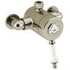 Heritage Glastonbury Exposed Sequential Shower Valve with Top Outlet Connection - Vintage Gold - SGAT03 1 Heritage Glastonbury Exposed Sequential Shower Valve with Top Outlet Connection - Vintage Gold - SGAT03 -ShowerLux Shop SGAT03 P