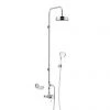 Heritage Gracechurch Exposed Shower with Deluxe Fixed Riser Kit & Diverter to Handset - Chrome - SGRDDUAL04 2 Heritage Gracechurch Exposed Shower with Deluxe Fixed Riser Kit & Diverter to Handset - Chrome - SGRDDUAL04 -ShowerLux Shop SGRDDUAL04 P