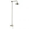 Heritage Glastonbury Exposed Shower with Premium Fixed Riser Kit - Vintage Gold - SGSIN04 1 Heritage Glastonbury Exposed Shower with Premium Fixed Riser Kit - Vintage Gold - SGSIN04 -ShowerLux Shop SGSIN04 P