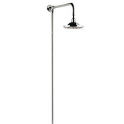 Asquiths Traditional Rigid Riser Kit with 150mm Shower Head - SHE5153