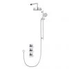 Heritage Hemsby Dual Control Recessed Valve with Twin Stopcock, 6" Fixed Head and Handset 2 Heritage Hemsby Dual Control Recessed Valve with Twin Stopcock, 6" Fixed Head and Handset -ShowerLux Shop SHPDUAL03 P1