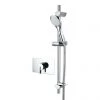 Bristan - Sonique2 Concealed Thermostatic Surface Mounted Shower Valve with Adjustable Riser 1 Bristan - Sonique2 Concealed Thermostatic Surface Mounted Shower Valve with Adjustable Riser -ShowerLux Shop SOQ2 SHCAR C PN