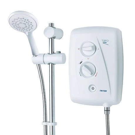 Triton T80Z 8.5 kW Fast-Fit Electric Shower - White/Chrome - SP8008ZFF 8 Triton T80Z 8.5 kW Fast-Fit Electric Shower - White/Chrome - SP8008ZFF - Image 6