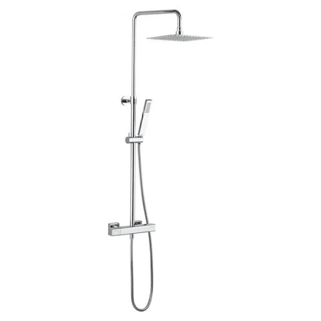 Crosswater - Atoll Square Multifunction Thermostatic Shower Valve and Kit - SQ600WC 3 Crosswater - Atoll Square Multifunction Thermostatic Shower Valve and Kit - SQ600WC