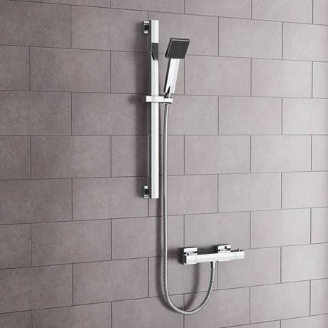 Milan Bar Shower Package with Modern Slider Handset Kit 5 Milan Bar Shower Package with Modern Slider Handset Kit - Image 3