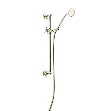 Heritage - Traditional Flexible Shower Kit - Vintage Gold - STA04 3 Heritage - Traditional Flexible Shower Kit - Vintage Gold - STA04