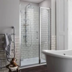 Burlington Stour Thermostatic Exposed Two Outlet Shower Valve, Rigid Riser, Hose & Handset with Fixed Shower Head 6 Burlington Stour Thermostatic Exposed Two Outlet Shower Valve, Rigid Riser, Hose & Handset with Fixed Shower Head -ShowerLux Shop STOUR3 d2 460