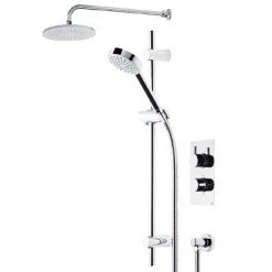Roper Rhodes Event Round Dual Function Shower System with Fixed Shower Head - SVSET01