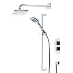 Roper Rhodes Event Square Dual Function Shower System with Fixed Shower Head - SVSET17
