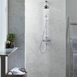 Roper Rhodes Henley Dual Function Exposed Shower System - SVSET50 -ShowerLux Shop SVSET50 D1 460