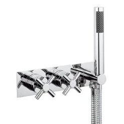 Crosswater - Totti Wall Mounted Thermostatic Shower Valve with Handset - TO1701RC