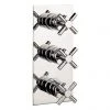 Crosswater - Totti Triple Concealed Thermostatic Shower Valve - TO2000RC -ShowerLux Shop TO2000RC P 1
