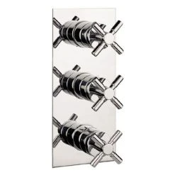 Crosswater - Totti Triple Concealed Thermostatic Shower Valve - TO2000RC