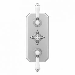 Trafalgar Traditional Shower Package with Fixed Head, Handset + Bath Spout -ShowerLux Shop TRADPK02 n d5 460