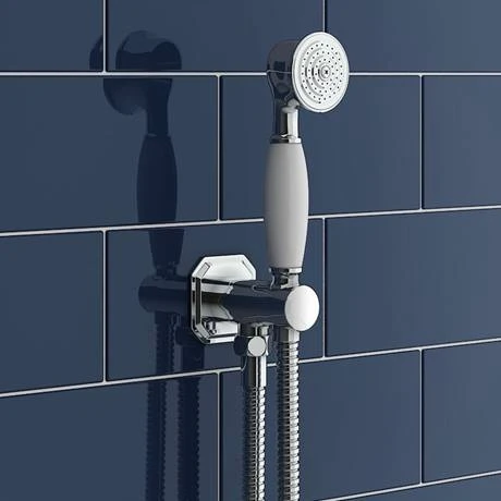 Trafalgar Traditional Shower Package with Ceiling Mounted Fixed Head, Handset + Bath Spout 5 Trafalgar Traditional Shower Package with Ceiling Mounted Fixed Head, Handset + Bath Spout - Image 3