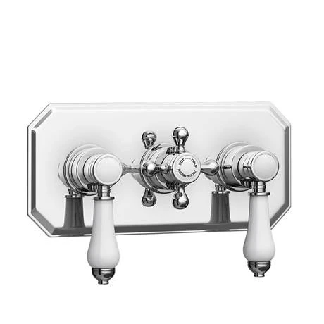 Trafalgar 2 Outlet Shower System (Fixed Shower Head + Overflow Bath Filler) 4 Trafalgar 2 Outlet Shower System (Fixed Shower Head + Overflow Bath Filler) - Image 2
