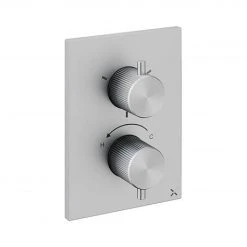 Crosswater 3ONE6 Stainless Steel Crossbox 3 Outlet Trimset