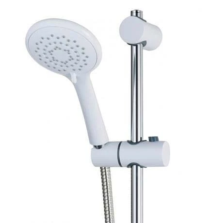 Triton Lewis and 8000 Series Shower Kit - White/Chrome - TSKFLEW8000WC 4 Triton Lewis and 8000 Series Shower Kit - White/Chrome - TSKFLEW8000WC - Image 2