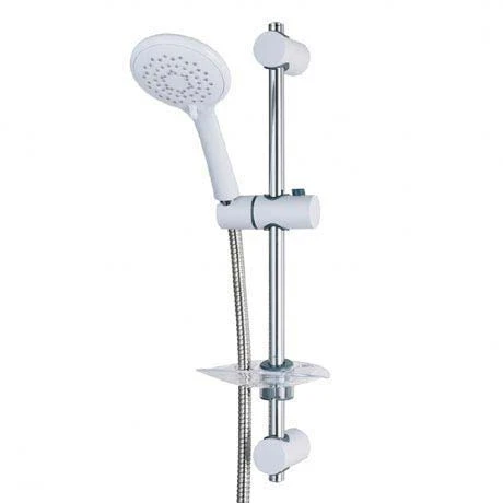Triton Lewis and 8000 Series Shower Kit - White/Chrome - TSKFLEW8000WC 3 Triton Lewis and 8000 Series Shower Kit - White/Chrome - TSKFLEW8000WC