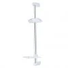 Triton Leon Shower Riser Rail - White/Chrome - TSKLEONWC 1 Triton Leon Shower Riser Rail - White/Chrome - TSKLEONWC -ShowerLux Shop TSKLEONWC P