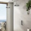 Trafalgar Traditional Dual Shower Heads with Concealed Valve 2 Trafalgar Traditional Dual Shower Heads with Concealed Valve -ShowerLux Shop TSV63PKD p