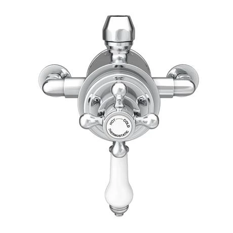 Trafalgar Traditional Luxury Rigid Riser Kit with Diverter + Dual Exposed Shower Valve 5 Trafalgar Traditional Luxury Rigid Riser Kit with Diverter + Dual Exposed Shower Valve - Image 3