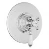 Hudson Reed Topaz White Dual Concealed Thermostatic Shower Valve Chrome - TSVT006 1 Hudson Reed Topaz White Dual Concealed Thermostatic Shower Valve Chrome - TSVT006 -ShowerLux Shop TSVT006 P
