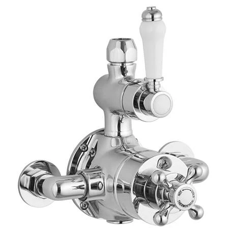 Trafalgar Traditional Deluxe Exposed Shower - Chrome 4 Trafalgar Traditional Deluxe Exposed Shower - Chrome - Image 2