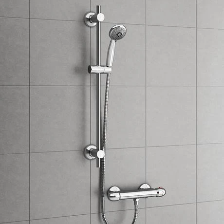 Juno Round Thermostatic Bar Valve - Chrome 5 Juno Round Thermostatic Bar Valve - Chrome - Image 3