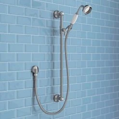 Trafalgar Traditional Shower Slide Rail Kit - Chrome