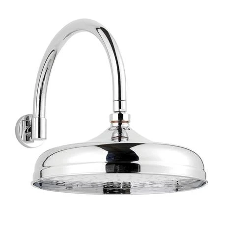 Trafalgar Triple Concealed Shower Valve inc. Outlet Elbow, Handset & Curved Arm with Fixed Head 4 Trafalgar Triple Concealed Shower Valve inc. Outlet Elbow, Handset & Curved Arm with Fixed Head - Image 2