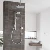 Aqualisa Unity Q Smart Shower Concealed with Adjustable and Ceiling Fixed Heads -ShowerLux Shop UTQ.A1.BV .DVFC .20 P